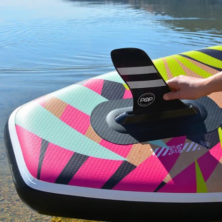 Royal Hawaiian Palm Inflatable Stand Up Paddle Board with Paddle - 10'6"
