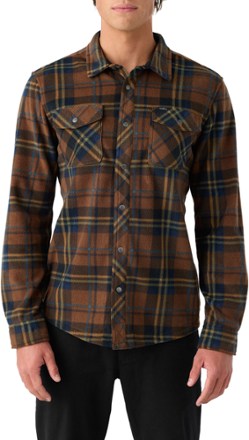 Glacier Plaid Superfleece Flannel Shirt - Men's