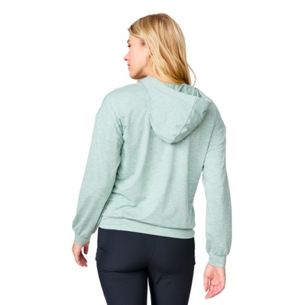 Cloud Knit Zip-Up Hoodie - Women's