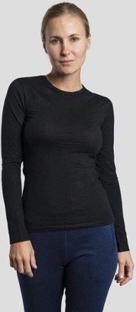 160 Ultralight Alpaca Wool Long-Sleeve Base Layer Shirt - Women's