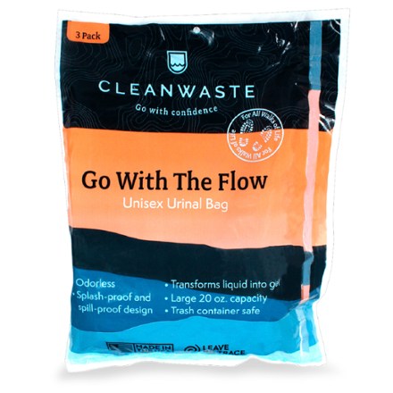 Go With The Flow Urinal Bag - Package of 3
