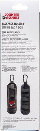 Backpacker / Cross Draw Neoprene Bear Spray Holster