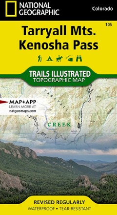 Tarryall Mtns. / Kenosha Pass Topographic Map