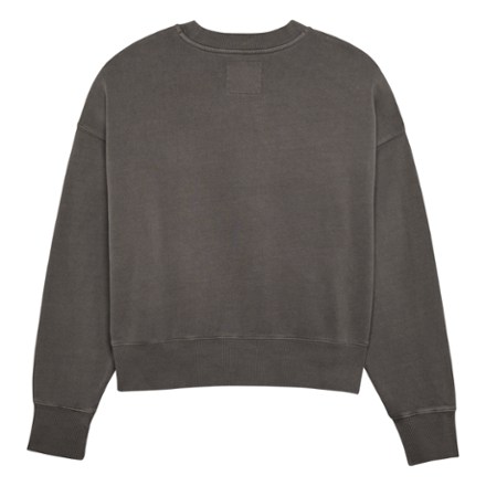 Oversized Fleece Crew Sweatshirt - Women's