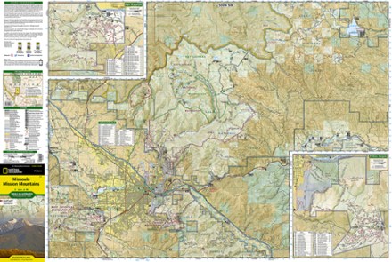 Missoula / Mission Mountains Topographic Map