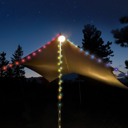 Radiant StarLit Rechargeable Lantern and String Light