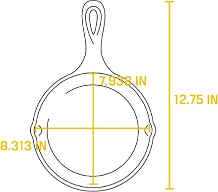 Cast Iron Skillet - 8 in.