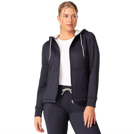 Luxe+ Zip-Up Sherpa Lined Jacket - Women's