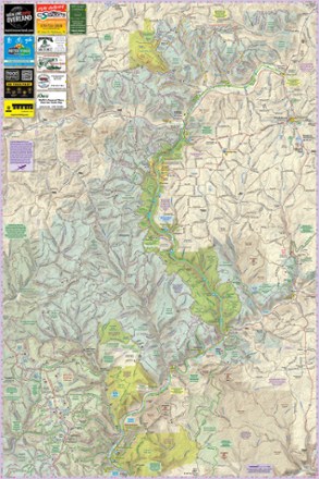 Pine Creek Pennsylvania Grand Canyon Map