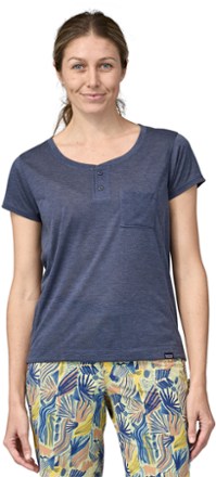 Capilene Cool Trail Henley Bike Shirt - Women's