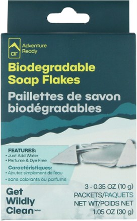 Biodegradable Soap Flakes Refill - Package of 3 Packets