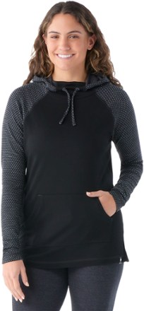 Thermal Merino Drape Neck Hoodie - Women's