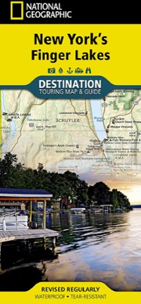 New York's Finger Lakes Destination Touring Map & Guide