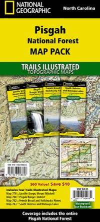 Pisgah National Forest Map Pack