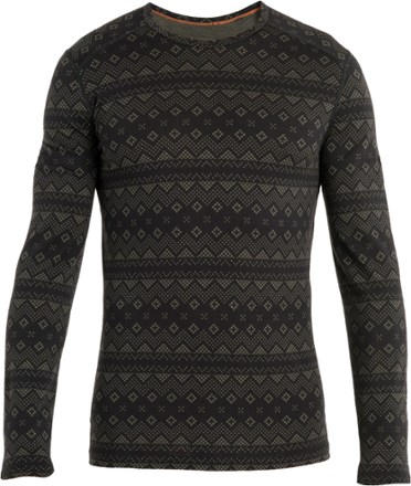 Merino 200 Oasis Long-Sleeve Crewe First Snow Base Layer Top - Men's