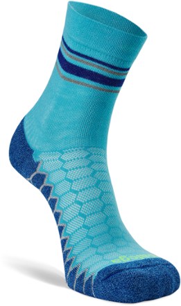 Silver Mini Crew Socks
