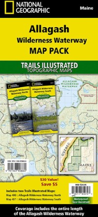 Allagash Wilderness Waterway Map Pack