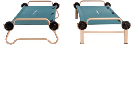 Large Bunk Cots with Organizers