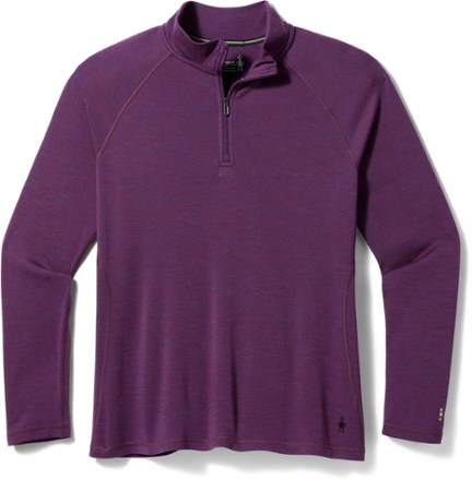 Classic Thermal Merino Quarter-Zip Base Layer Top - Women's Plus Sizes