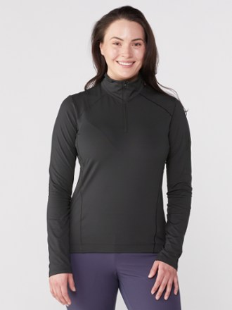 Rho Zip-Neck Base Layer Top - Women's
