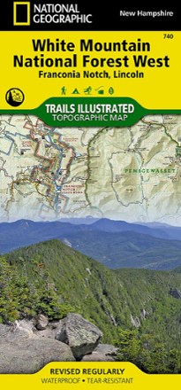 Franconia Notch/North Conway Trail Map