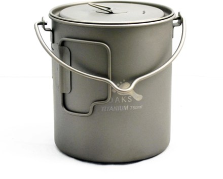 Titanium 750 ml Pot with Bail Handle