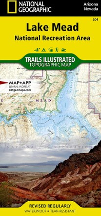 Lake Mead National Recreation Area Topographic Map