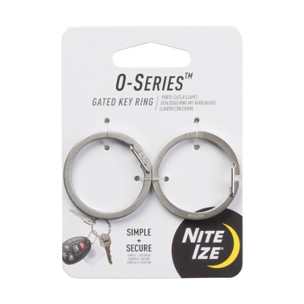 O-Series Gated Key Ring - Package of 2