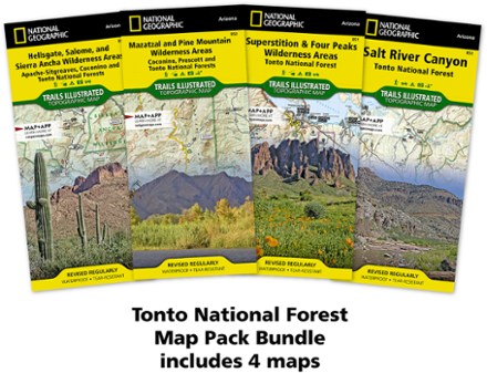 Tonto National Forest Topographic Map Pack