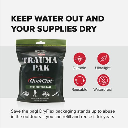 Trauma Pak with QuikClot Kit