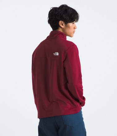 Cedar Trail Grid Fleece Quarter-Zip Top - Men's