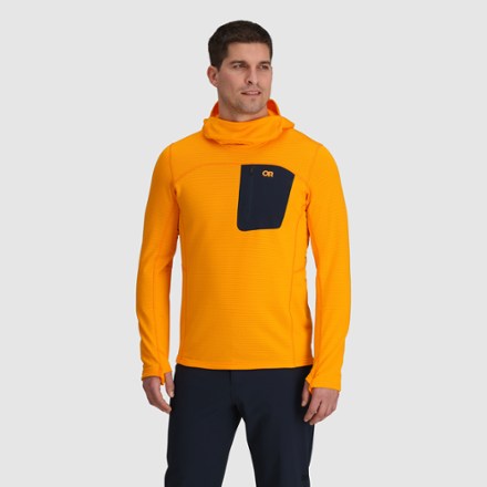 Vigor Grid Fleece Pullover Hoodie - Men's