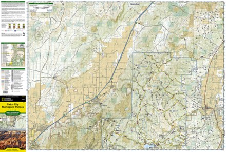 Cedar Mountain/Pine Valley Mountain Trail Map