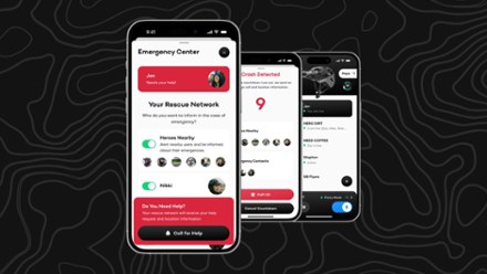 Trace Mips Bike Helmet with Aleck Crash Detection