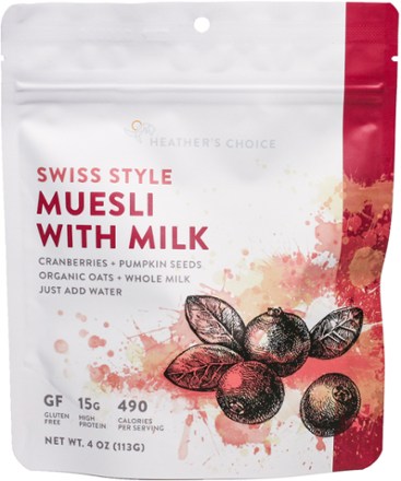 Swiss-Style Muesli with Milk - 1 Serving