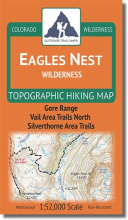 Colorado Eagles Nest Wilderness Map