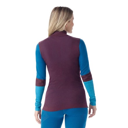 Intraknit Thermal Merino Colorblock Quarter-Zip Base Layer Top - Women's