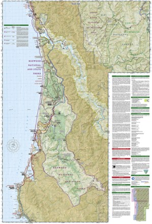 Redwood National Park Trail Map