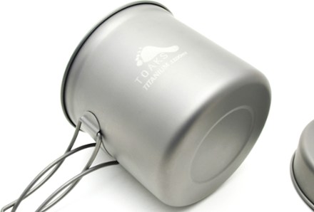 Titanium 1100ml Pot with Pan