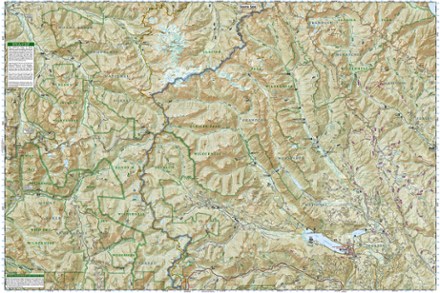Glacier Peak Wilderness Topographic Map