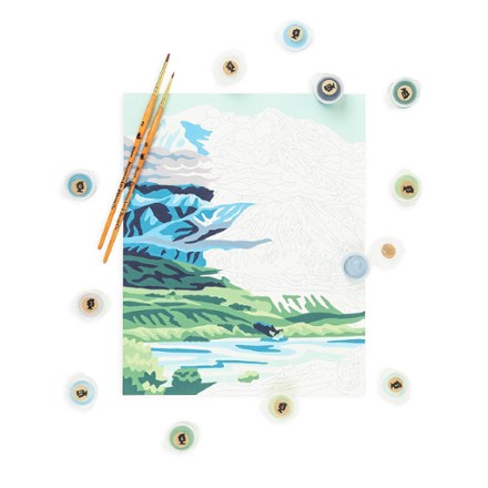 Denali National Park Paint-by-Number Kit