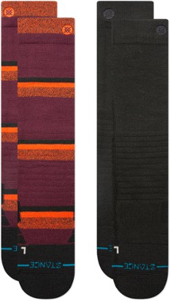 Nightride Snow Midweight Socks - Men's 2 Pairs