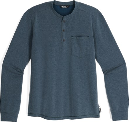 Aberdeen Long-Sleeve Henley Shirt - Men's