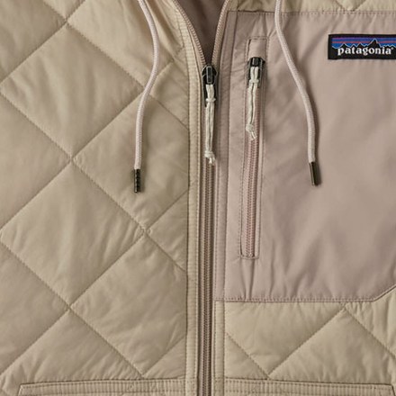 Diamond Quilted Bomber Insulated Hoody - Women's