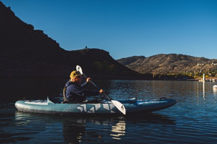 Platte Inflatable Kayak with Paddle