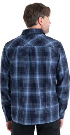 Merino Dawnder Long-Sleeve Plaid Flannel Shirt - Men's