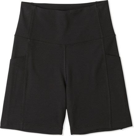 Active High-Waisted 5" Shorts with Pockets - Women's