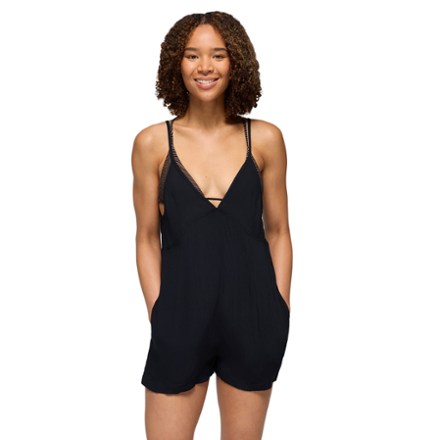 Fernie V-Neck Romper - Women's