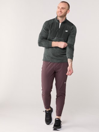 Athletics Heat Grid Half-Zip Top - Men's