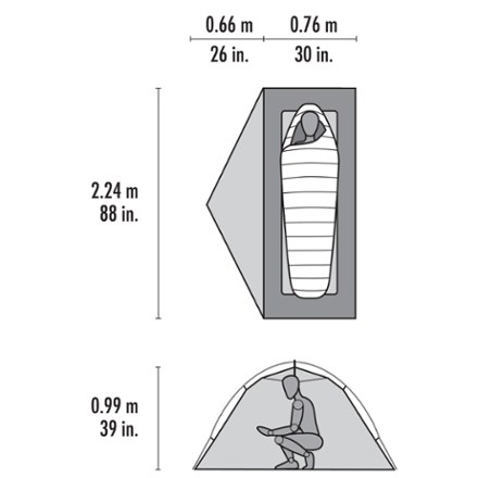 Elixir 1 Tent with Footprint